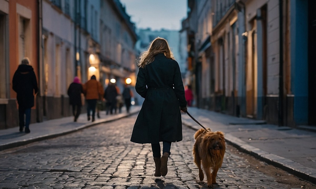 A quelle heure sortir son chien le soir 