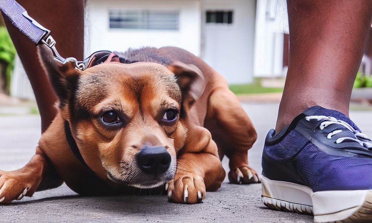 mon chien fait demi-tour en promenade
