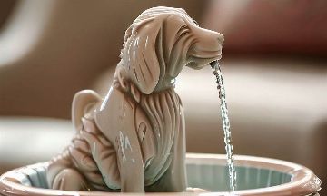 distributeur eau chien 10l grande capacité